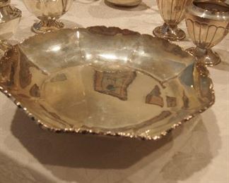 Large Mexican Sterling Bowl