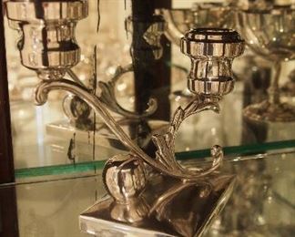 Pr. Mexican Sterling Candlesticks by TANE