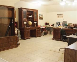 Nice Executive Home Office Furniture, Gun Safe, Office Supplies and more