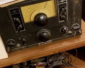 National radio, WW2                                                                             None of the radios have been plugged in or tested so you buy at your own risk