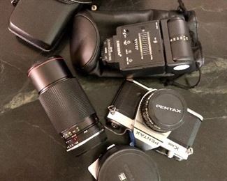 Cameras and camera equipment
