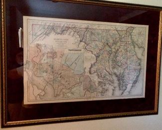 Antique Maps - Maryland