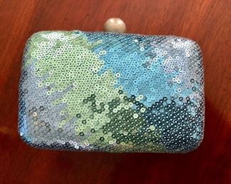 Sequined clutch