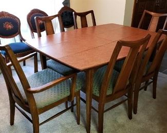 Mid century modern dining room set