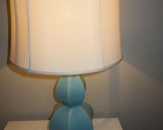 Turquoise Table Lamp
