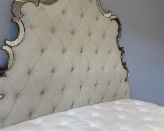  Sanctuary Queen Tufted Bed.      Hooker Furniture