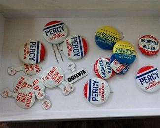 VINTAGE 60S POLITICAL ADVERTISING