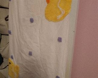 RUBBER DUCKIE SHOWER CURTAIN
