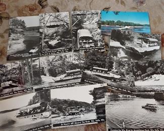 VINTAGE WISCONSIN DELLS POST CARDS