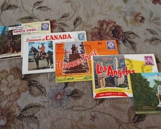 VINTAGE BOOKLET POST CARDS