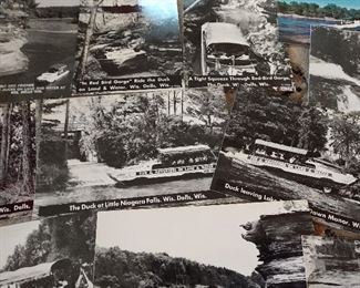 CLOSE-UP...WISCONSIN DELLS POST CARDS