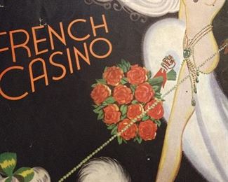 CLOSE-UP...ART-DECO SHEET MUSIC