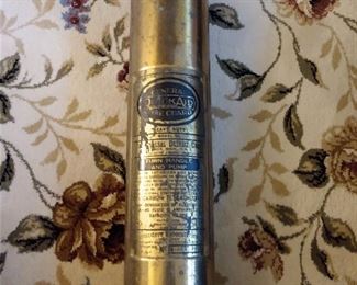 VINTAGE BRASS FIRE EXTINGUISHER
