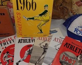 1960's K. C. Athletics programs