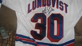 LUNDQVIST AND STAAL SIGNED RANGER JERSEY