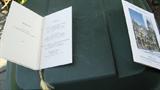 WHITEHOUSE MENU FROM POPE BENEDICT PARK EAST SYNAGOGUE VISIT ONLY TIME A POPE MADE A VISIT EVER