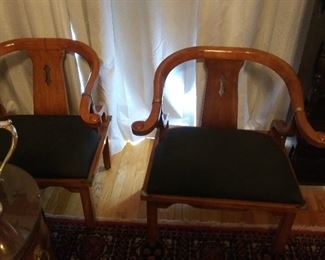Oriental Horseshoe chairs