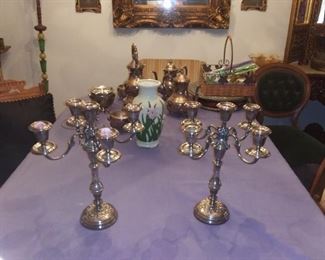 Sterling Candelabras
