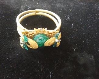 Mariam Haskell bracelet signed