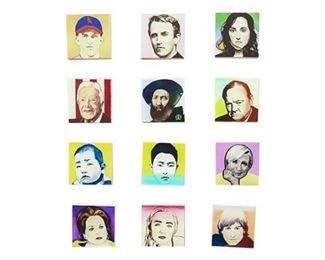 14. Brand, Lois American 21st C., Group Lot of Portraits