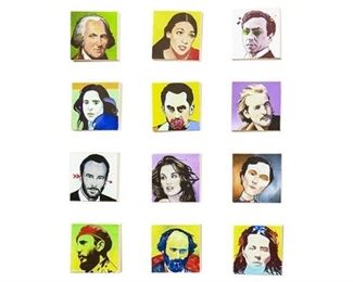 21. Brand, Lois American 21st C., Group Lot of Portraits