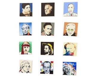 23. Brand, Lois American 21st C., Group Lot of Portraits