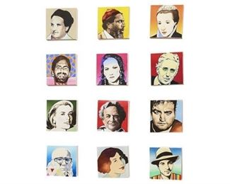 22. Brand, Lois American 21st C., Group Lot of Portraits