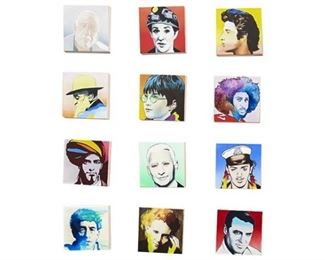 24. Brand, Lois American 21st C., Group Lot of Portraits