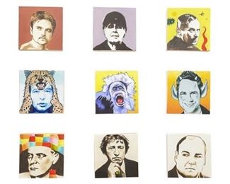 27. Brand, Lois American 21st C., Group Lot of Portraits