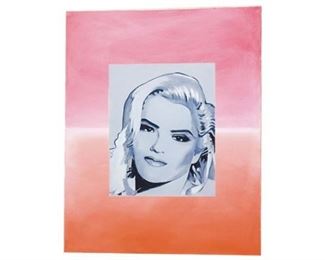 34. Brand, Lois American 21st C., Portrait of Anna Nicole Smith