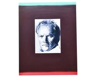 40. Brand, Lois American 21st C., Portrait of Sting