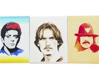 49. Brand, Lois American 21st C., Group Lot of Portraits