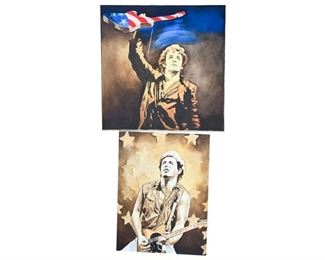 Brand, Lois American 21st C., Portraits of Springsteen