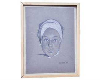 Brand, Lois American 21st C., Portrait of a Woman