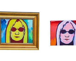 Brand, Lois American 21st C., Two Portraits