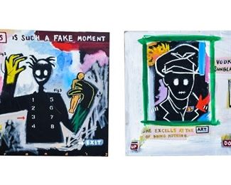 Brand, Lois American 21st C., White Furry Monster