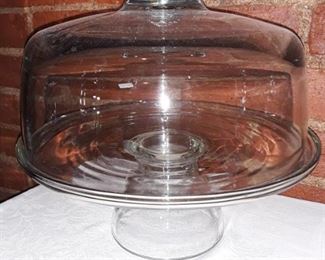 Cake Platter with Dome