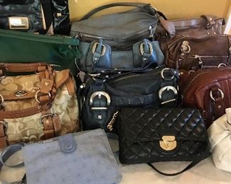 Lots of bags   many new or lightly used
