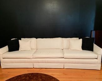 #4		cream sofa 113"	 $175.00 
