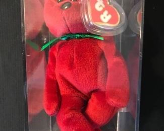 RARE (2ND GEN HANG TAG) TY Beanie Baby "Teddy" Style 4052
