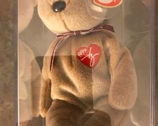 RARE TY Beanie Baby "1999 Signature Bear"