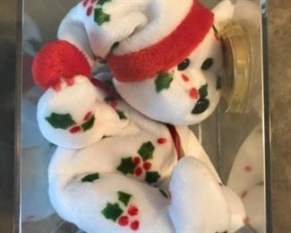 ERROR TY Beanie Baby "1998 Holiday Teddy"