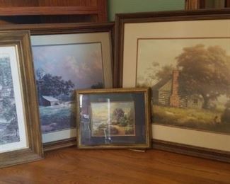 Framed Prints 4 Kinkade