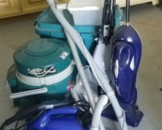 Steam Cleaners and Storage Containers