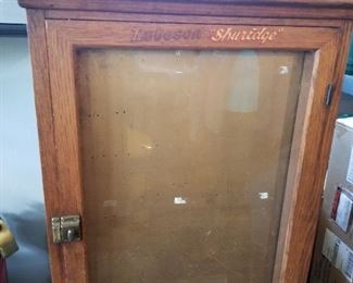Antique Robeson ShurEdge 4 Sided Glass Store Display Case (Very Rare) Located Off Property. You will need to schedule a time to see this. 