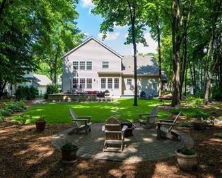 Adirondak Chairs and Firepit