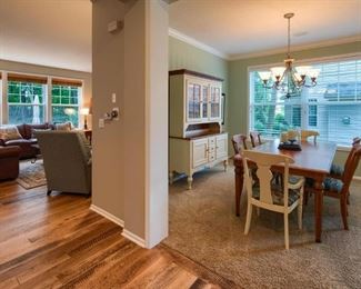 Dining Table and Hutch