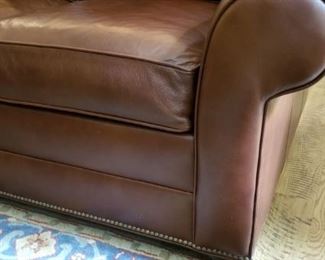 Ethan Allen Loveseat Bras Tack Detail