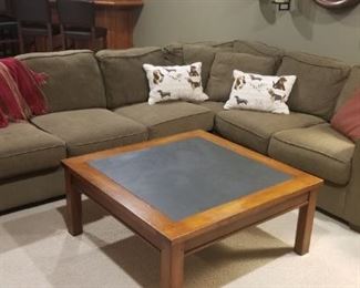 Olive Green Sectional