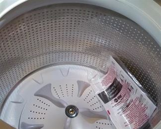 Inside of washer